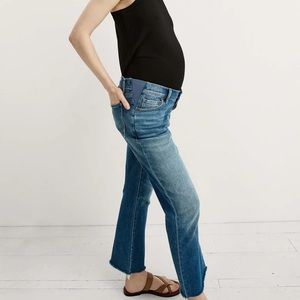 Hatch Collection The Crop Maternity Jean Sz 33 NWOT